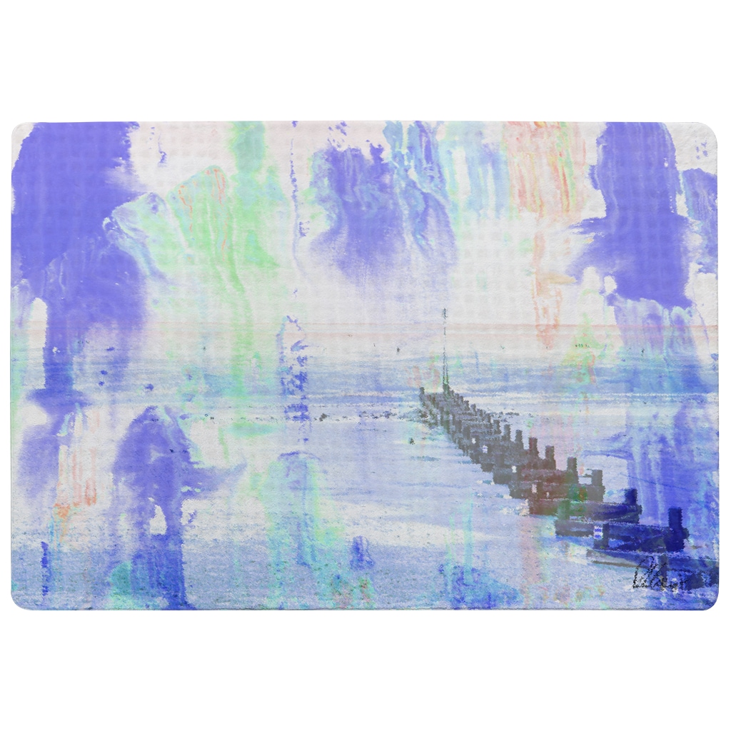 Beach Blue Rug | Multi - Tesco Groceries