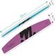 image 3 of Mylee Foam Nail Files 100/180 (Pack of 2)