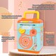 image 3 of Electronic Money Bank for Kids – Blue Password & Finger ecure, Fun & Educational Savings Boxprint Toy ATM Piggy Bank