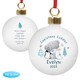 image 6 of Personalised Winter Explorer First Christmas Tiny Tatty Teddy Bauble
