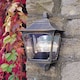image 2 of Chapel 1 Light Outdoor Wall Half Lantern Light Black IP44, E27