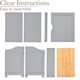 image 5 of Christow Wooden Laundry Box Bin Grey Bamboo Bathroom Storage Basket Linen Chest