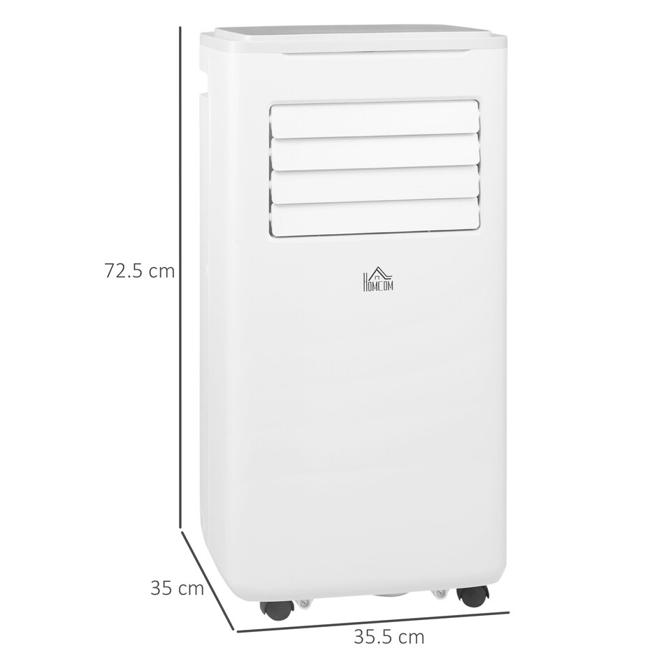 image 1 of HOMCOM 9000 BTU Portable Air Conditioner Unit with WiFi Smart App, 20m²