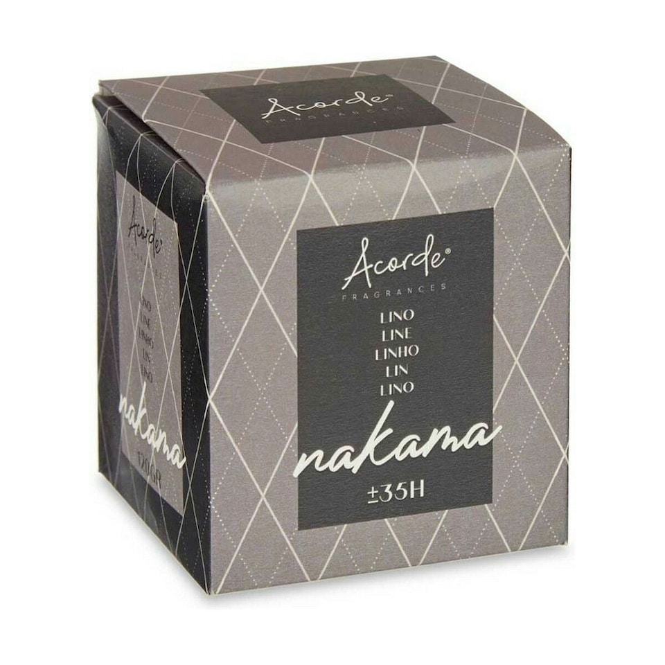image 1 of Scented Candle Acorde 86486 Linen 120 g (12 Units) N/A