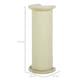 image 7 of PawHut Cat Scratching Post with Sisal Rope Soft Plush Anti-Tip, 85cm, Beige
