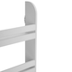 image 2 of Living and Home 4-Tier Modern Wall-Mounted Shelf - 53*12*118cm - White