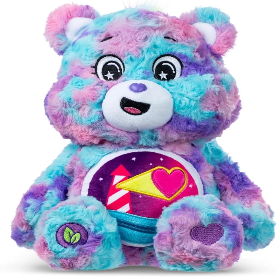 image 1 of Care Bears 35cm Colour Splash Loveshine Bear