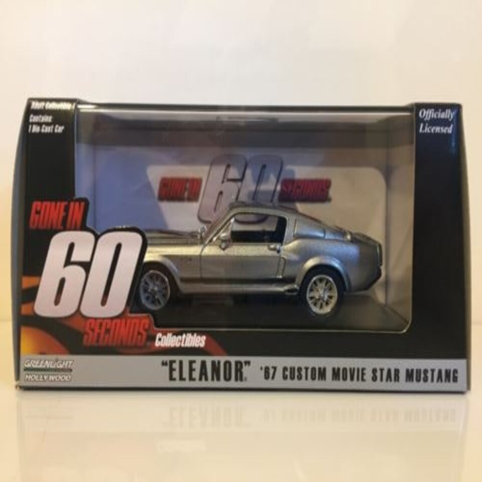 image 1 of Gone in 60 Seconds Eleanor 67 Custom Mustang 1:43 Greenlight 86411
