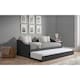 image 2 of Premier Anthracite Day Bed Single 3ft (90cm) + Pull Out Bed (Guest Bed)