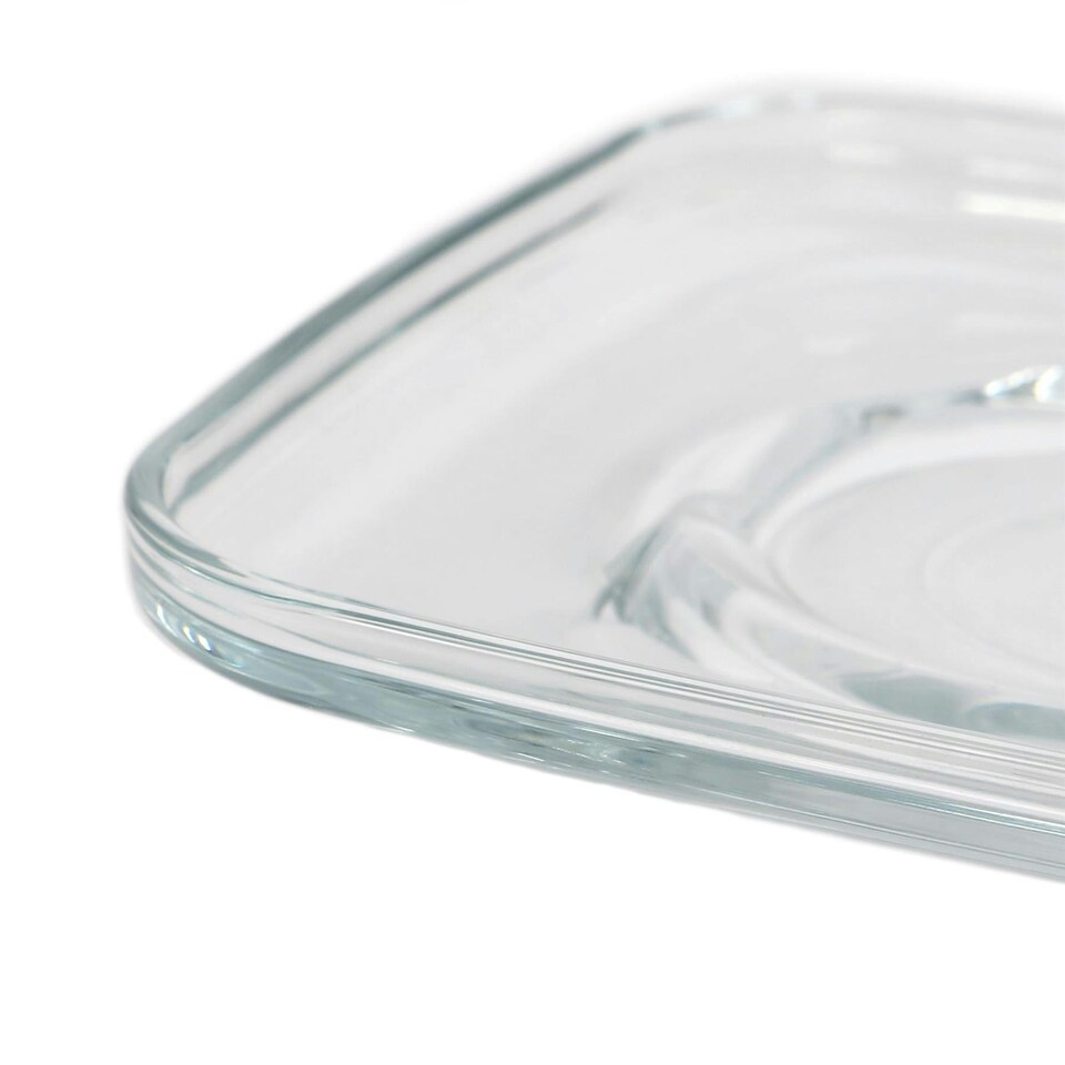 image 1 of LAV Cozy Glass Espresso Saucers - 12.5cm - Pack of 6 Clear