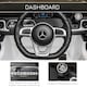 image 4 of HOMCOM Mercedes Benz G500 12V Kids Electric Ride On Car w/ Remote Control White