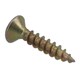 image 5 of 3mm x 16mm Countersunk Wood Chipboard Screw Fasteners PZ1 Drive 120pc