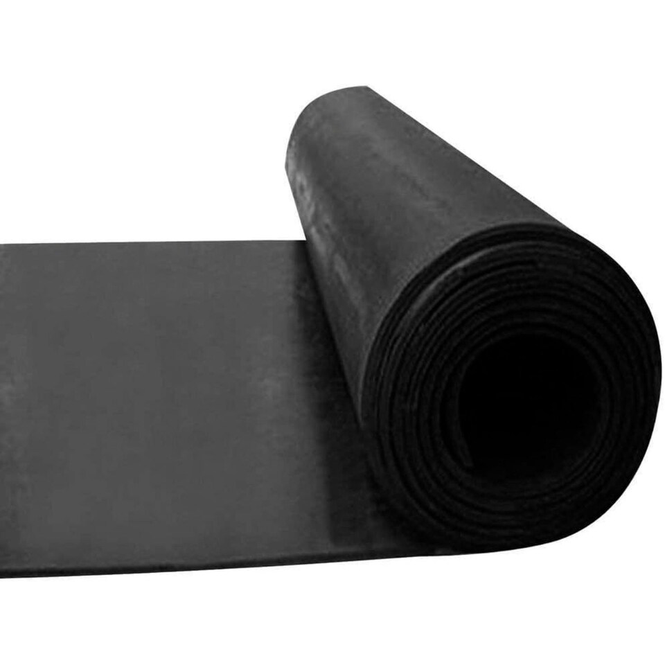 image 1 of Rubber Flooring Matting - 1.5m x 3m x 3mm - Smooth - Workshop Garage Shed Van Non-Slip