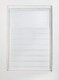 image 4 of FURNISHED Day and Night Roller Blinds Zebra Window Shades Made to Measure (W)210cm x (L)165cm | White | White | (W) 210cm x (L) 165cm