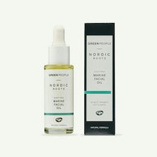 Green People Nordic Roots Marine Facial Oil - With Vitamin E, Collagen Boosting - Vegan, Organic & Cruelty Free, 28ml