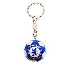 Chelsea FC Crest Keyring - Blue/White - One Size