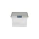 image 4 of Wham Clip 5x 10.5L Rectangular Plastic Storage Boxes with Clip Lock Lids. Ideal for Home, Office, Toys & More - Clear/Stone | Cream | Stone | 5