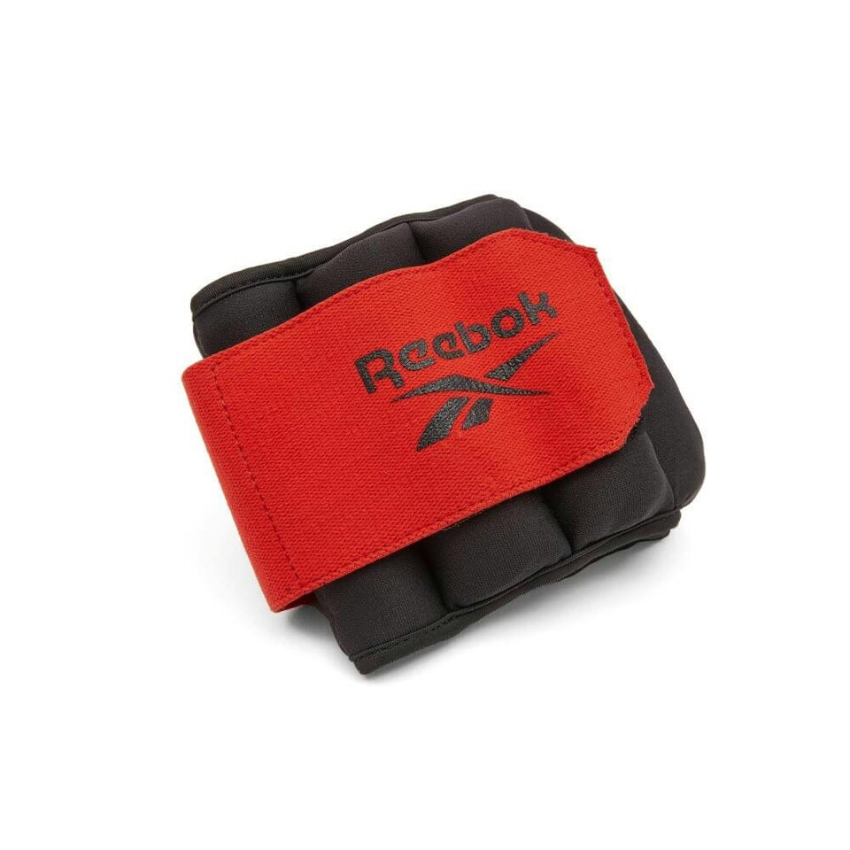 image 1 of Reebok Flexlock Wrist Weights 0.5kg Black