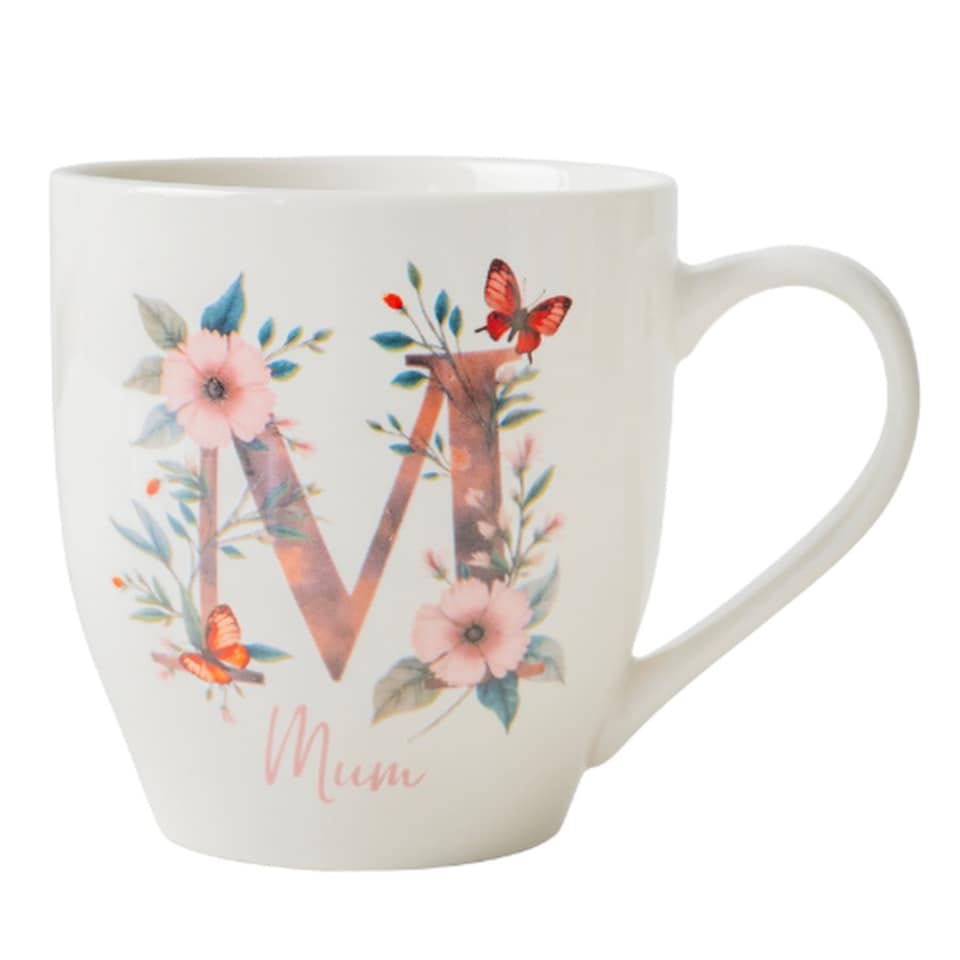 Floral Mum Hugga Mug 500ml