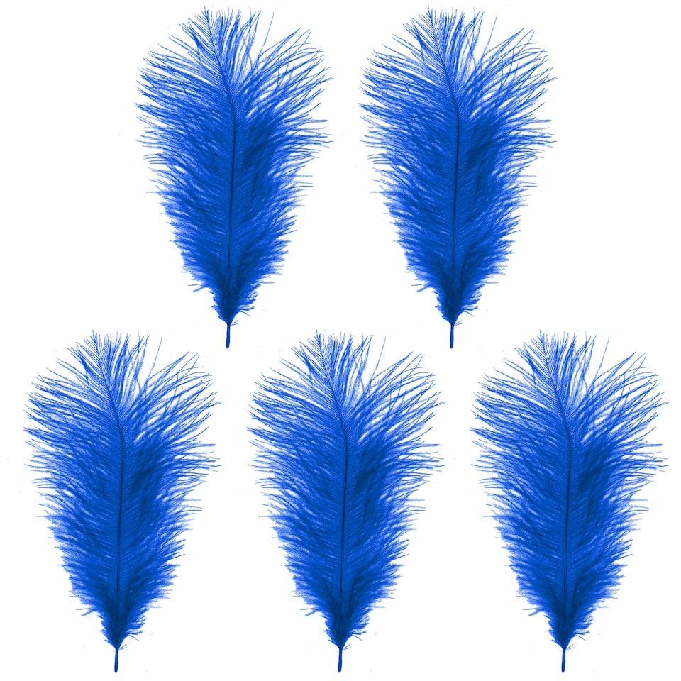 image 1 of Trimming shop 35-40cm Ostrich Feathers Plume - 5pcs