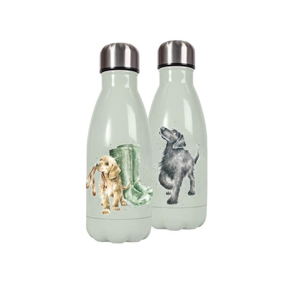 image 1 of Wrendale Designs 'Hopeful' Labrador 260ml Water Bottle