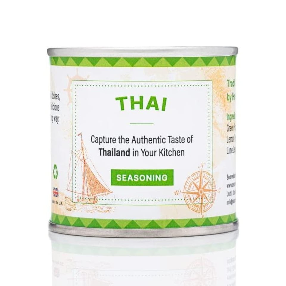 Seasoned Pioneers Spice Tin Thai Seasoning 50g