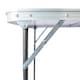 image 5 of Harbour Housewares Folding Metal Camping Table - 80cm x 60cm - Black | Black | Black
