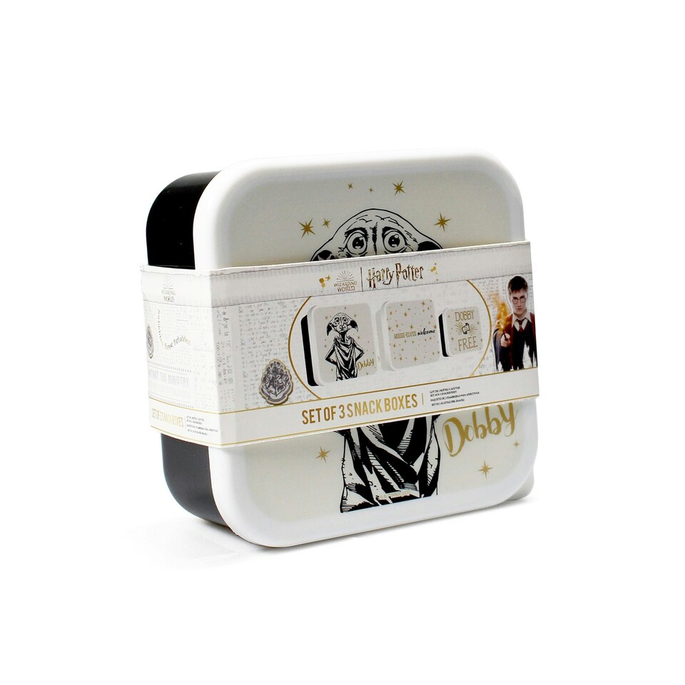 image 1 of Snack Boxes Set of 3 - Harry Potter (Dobby)