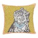 image 1 of Scion Doggy Day Care Cushion 45cm x 45cm Mustard