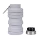 image 5 of Trespass Vavo Foldable Silicone Water Bottle | Grey | Platinum | 1