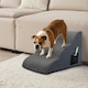 image 5 of Skylos 3-Step Pet Stairs for Bed Sofa Dog Ramp High Density Foam Non-Slip Ladder