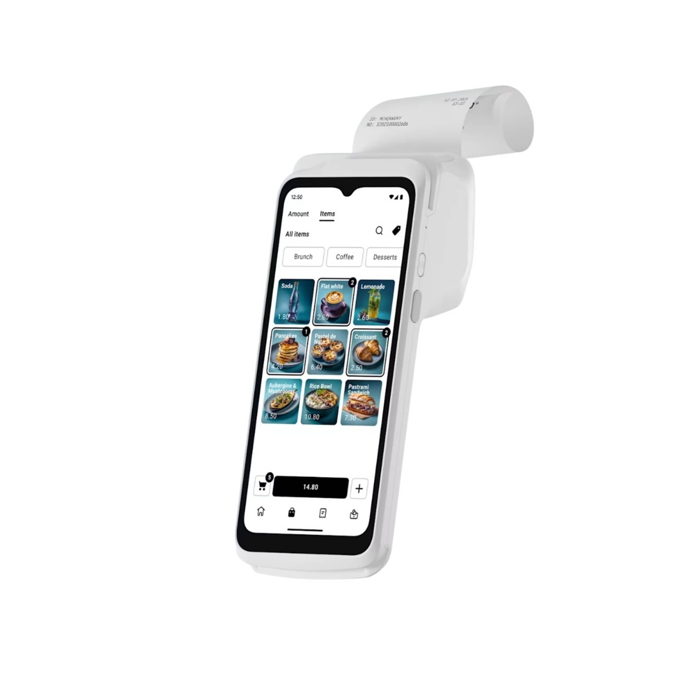 SumUp All-In-One Terminal with Receipt Pinter, Smart POS, Wifi, 4G