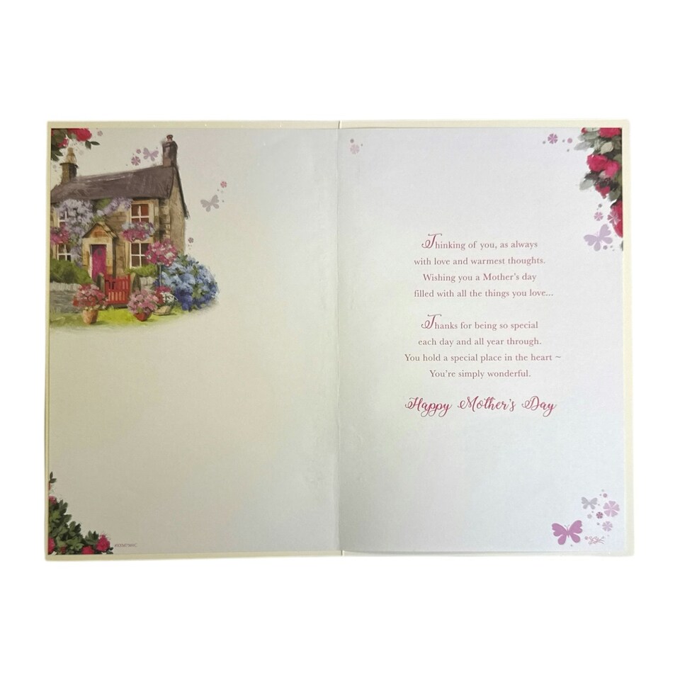 image 1 of Mothering Sunday House Design Mother's Day Card