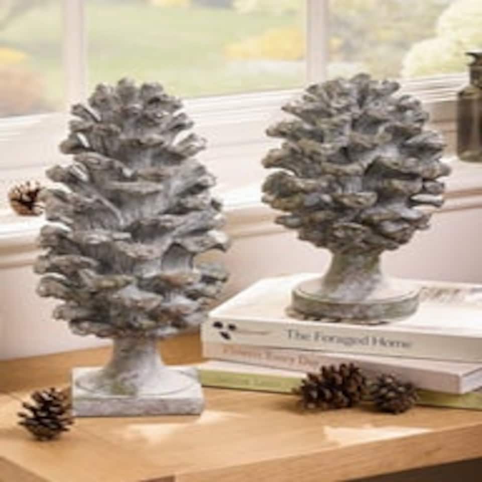 image 1 of Standing Pinecone Ornament
