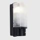 image 5 of ValueLights Griffin Outdoor IP44 Rated Dusk to Dawn Bulkhead Wall Light & Cool White LED Bulb | Black
