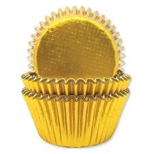 Anniversary House Gold Foil Cupcake Cases
