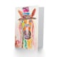 image 2 of Hippie Horse Hat Fun Colourful Child Painting Birthday Card