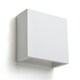 image 2 of First Choice Lighting Set of 2 Michele White G9 Plaster Wall Lights White