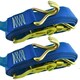 image 2 of Blue Ratchet Strap Tie Down Trailer 5m Hook Cargo Strap 750kg Lashing x 2 (Pair)