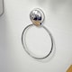image 1 of Showerdrape SuctionLoc Chrome Wall Mounted Towel Ring