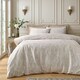 image 1 of Bridgerton By Catherine Lansfield Regal Birds Soft Velvet Duvet Cover Set Natural Cream | Natural | Single