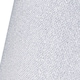 image 3 of Modern and Designer Mini Diamond Silver Glitter Fabric Lamp Shade 25cm Wide | Silver