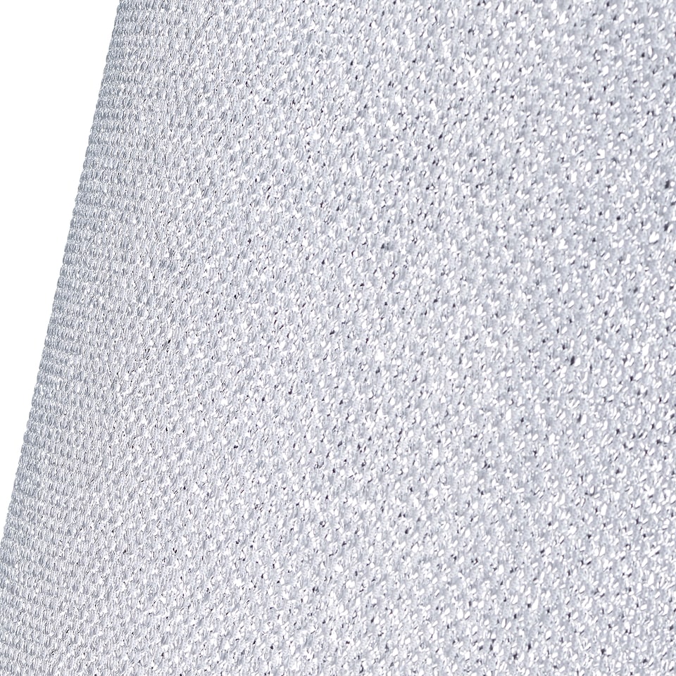 image 1 of Modern and Designer Mini Diamond Silver Glitter Fabric Lamp Shade 25cm Wide | Silver