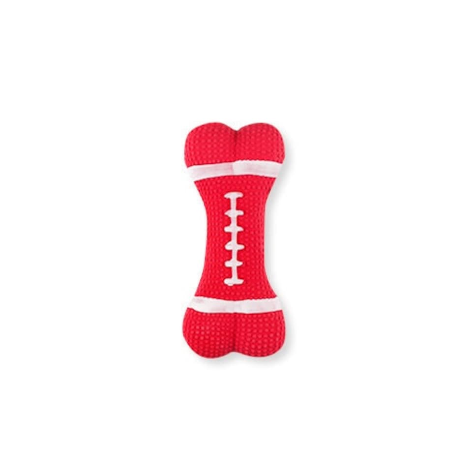 image 1 of Pet Touch Squeaky Sport Bone Doggy Play Toy