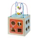 image 1 of Teamson Kids Preschool Play Lab 4-in-1 Large Wooden Activity Cube, Multi