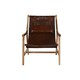 image 2 of Armchair Home ESPRIT Natural Dark brown Teak 68 x 86 x 86 cm N/A