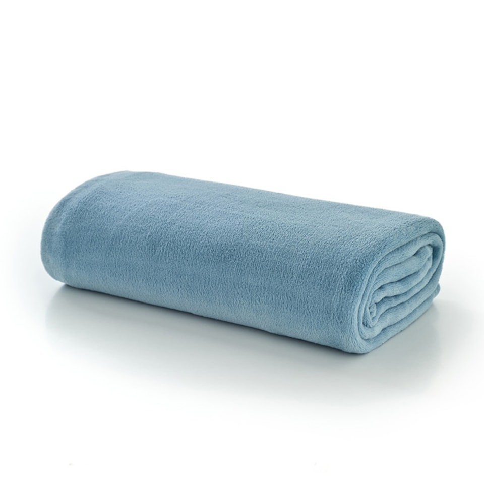 image 1 of Snuggle Touch Supersoft Fleece Throw Blanket