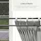 image 6 of Outsunny 3x3(m) or 3x6m Pop Up Gazebo Side Panels with Windows, Grey