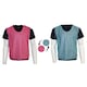image 2 of Precision Unisex Adult Reversible Mesh Training Bib - Pink/Sky Blue - 10-14 Years