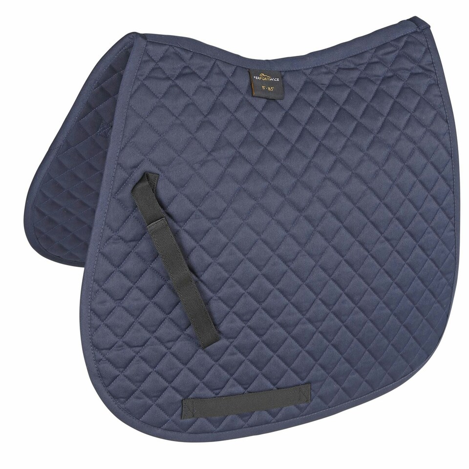 image 1 of Shires Performance Lite Saddlecloth Blue | Size: 17-18 Inch
Colour: Ocean Blue